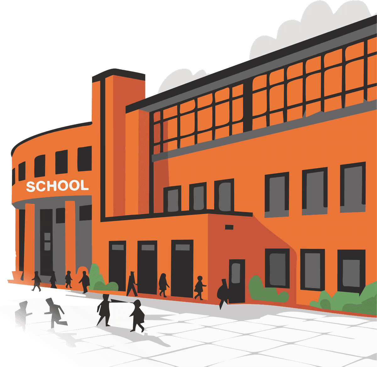 School Management Illustration